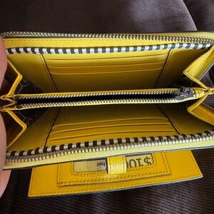 Henri Bendel Yellow Wallet